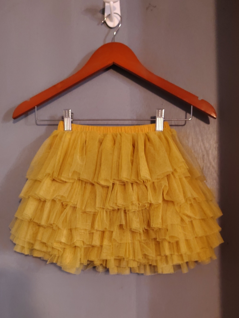 Yellow Tulle Skirt